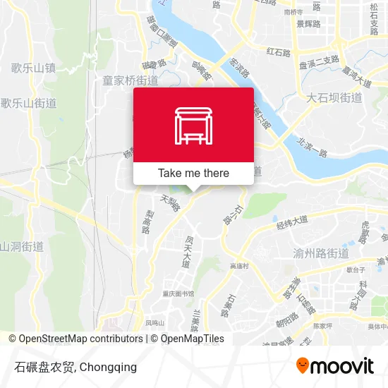 石碾盘农贸 map