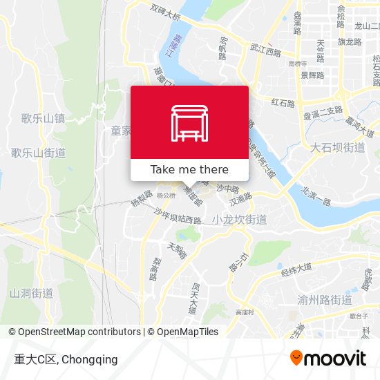 重大C区 map