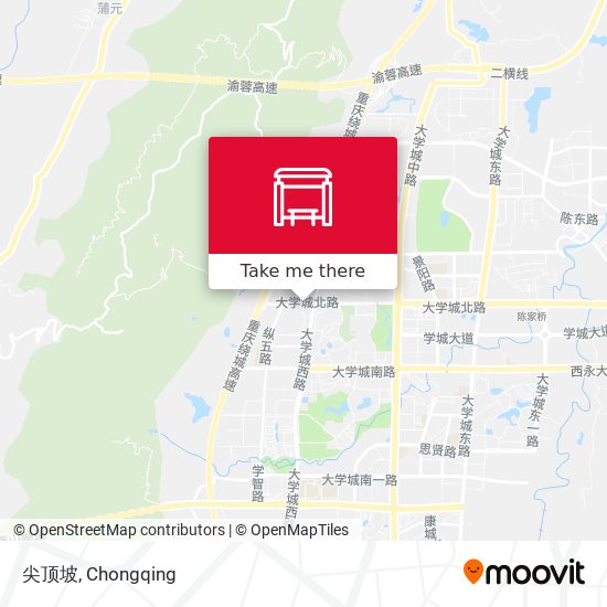 尖顶坡 map