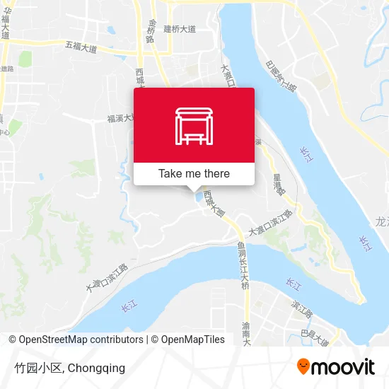 竹园小区 map