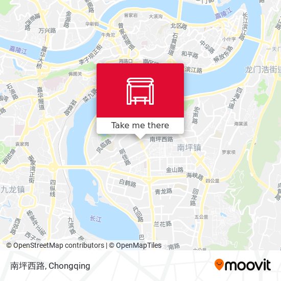 南坪西路 map