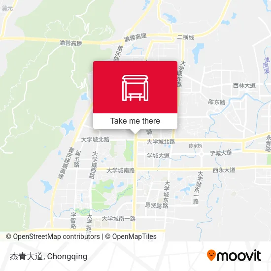 杰青大道 map