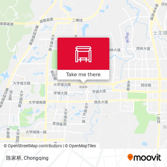 陈家桥 map