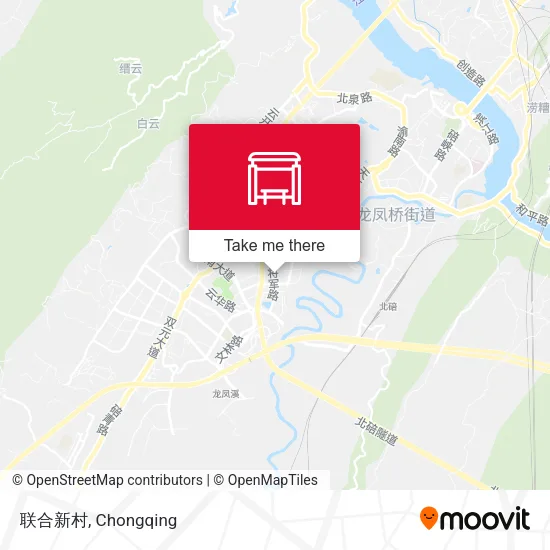 联合新村 map