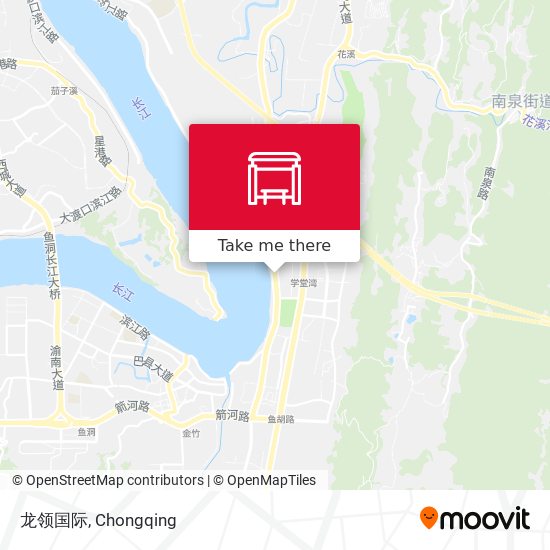 龙领国际 map