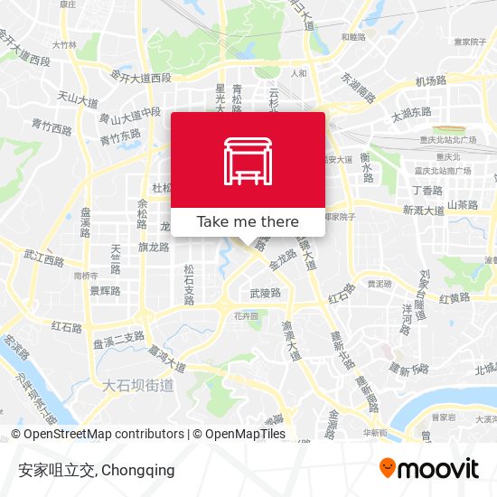 安家咀立交 map