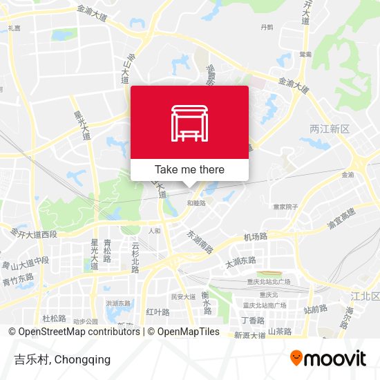 吉乐村 map