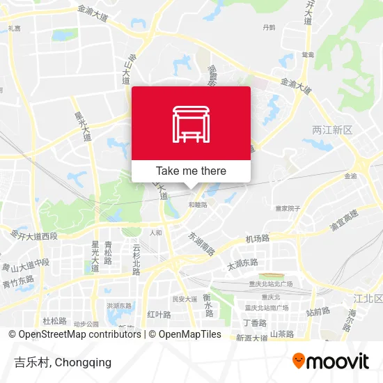 吉乐村 map