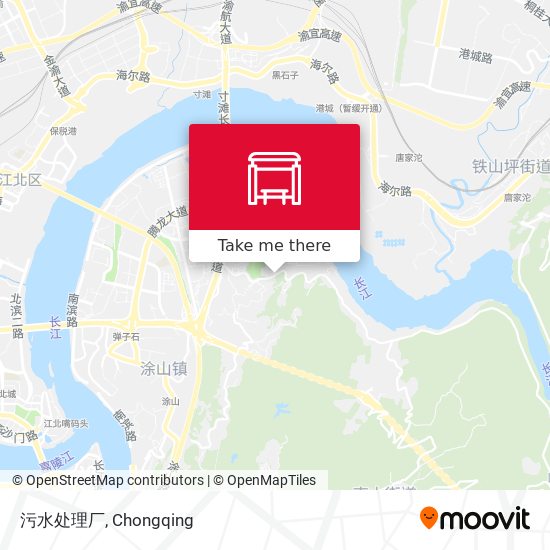 污水处理厂 map