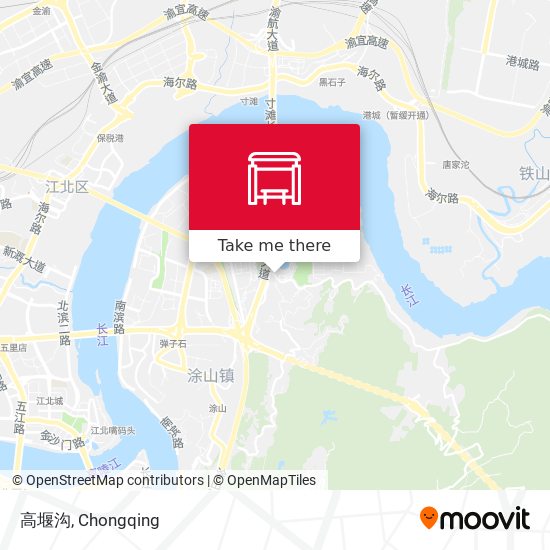 高堰沟 map