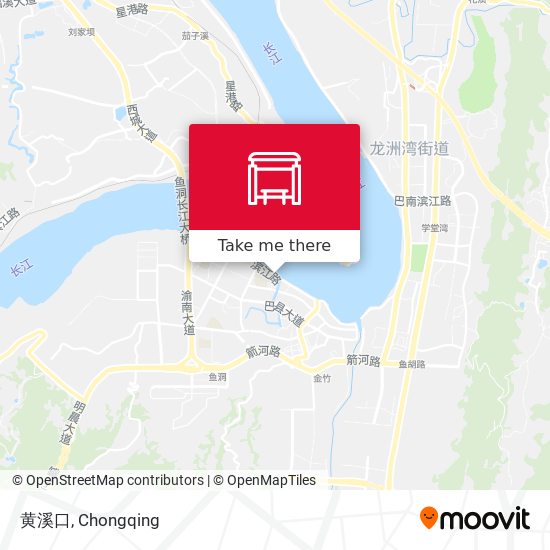 黄溪口 map