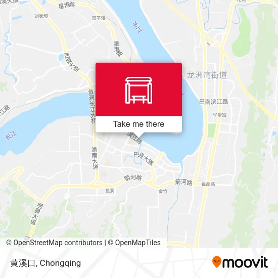黄溪口 map