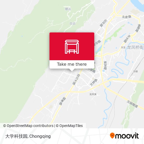大学科技园 map