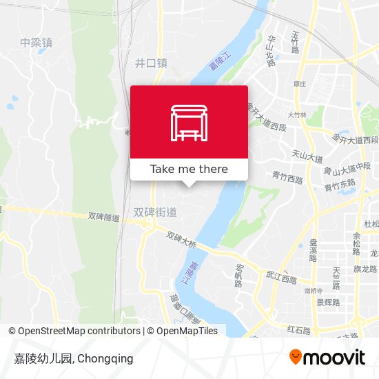 嘉陵幼儿园 map