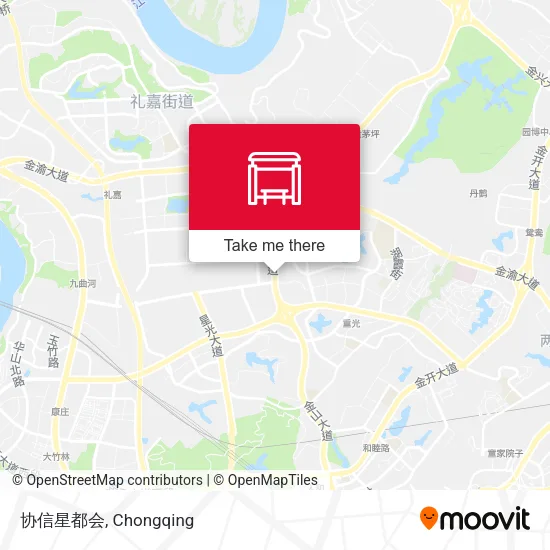协信星都会 map