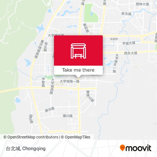 台北城 map