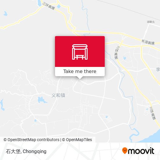 石大堡 map