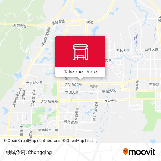 融城华府 map