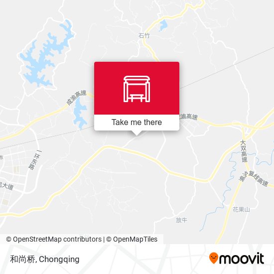 和尚桥 map