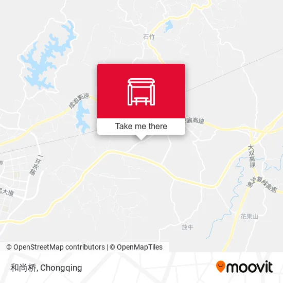 和尚桥 map