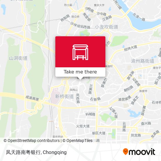 凤天路南粤银行 map
