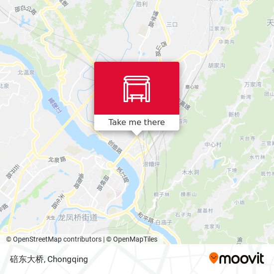 碚东大桥 map