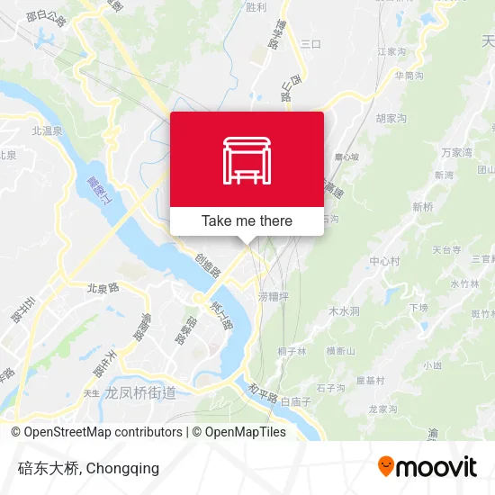 碚东大桥 map
