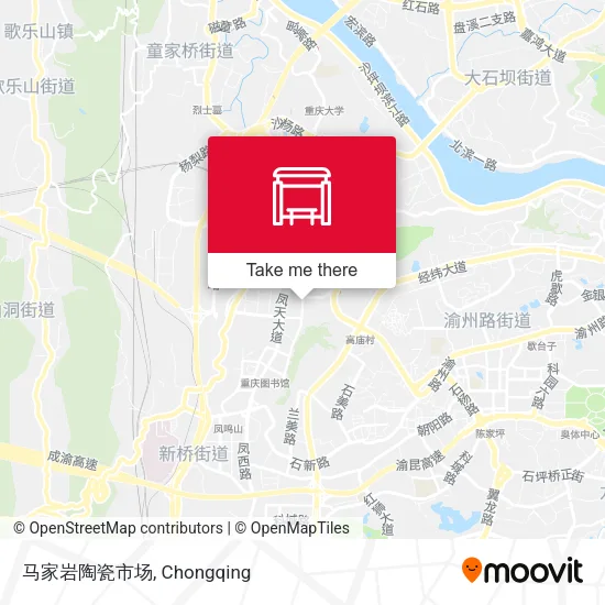 马家岩陶瓷市场 map