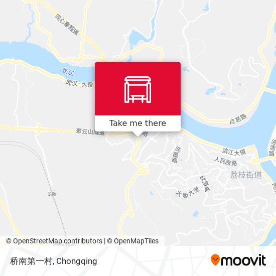 桥南第一村 map