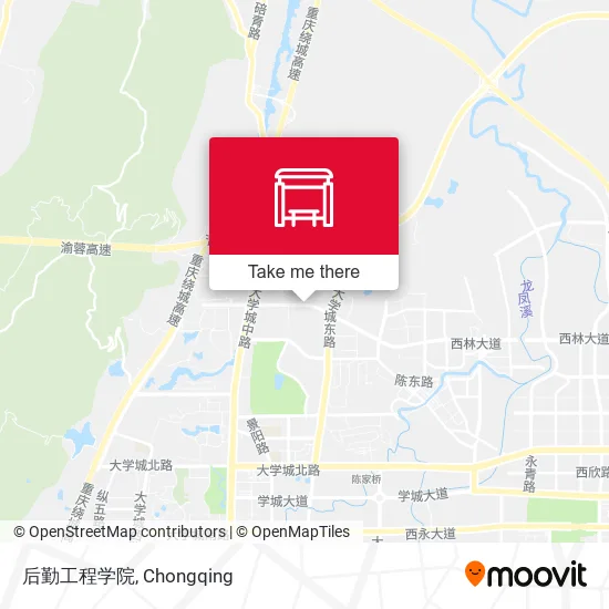 后勤工程学院 map