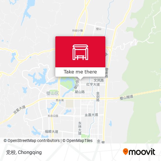 党校 map