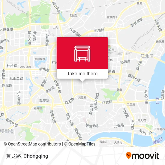 黄龙路 map