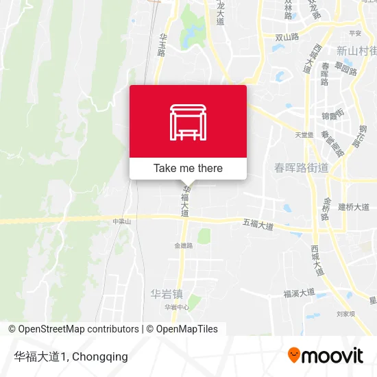 华福大道1 map