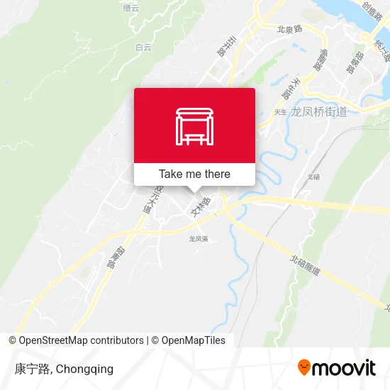 康宁路 map