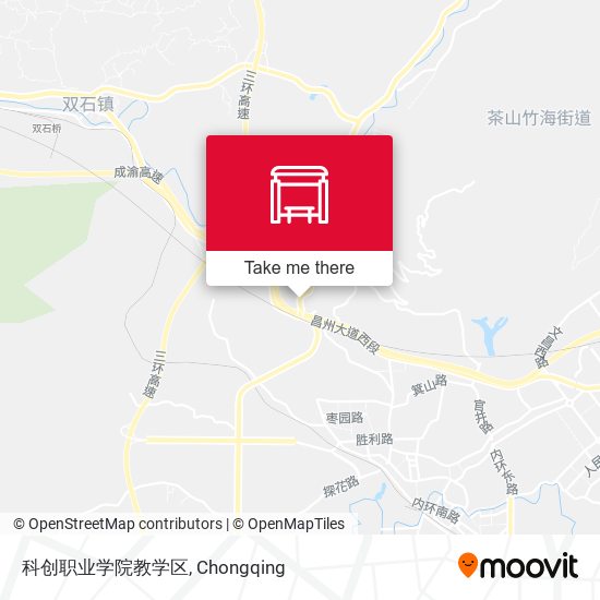 科创职业学院教学区 map