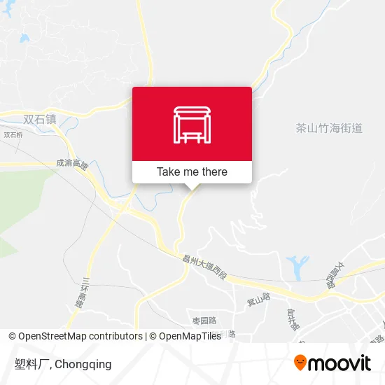 塑料厂 map