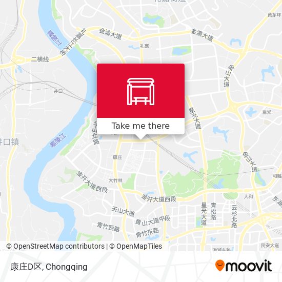 康庄D区 map