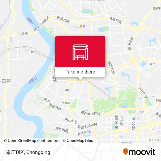 康庄D区 map