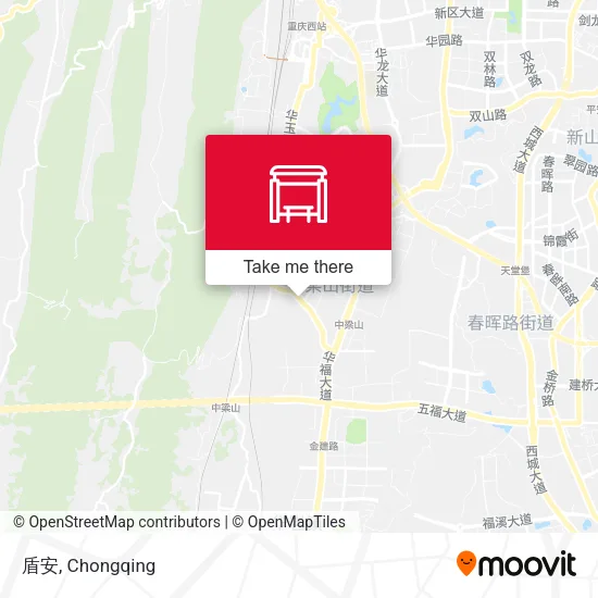 盾安 map