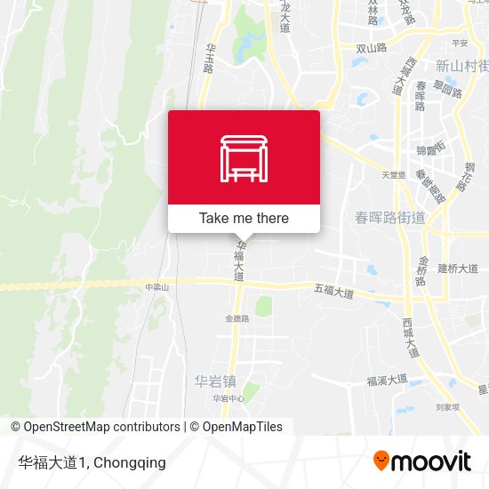华福大道1 map