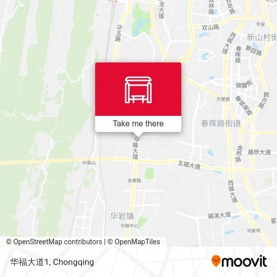 华福大道1 map