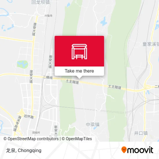龙泉 map