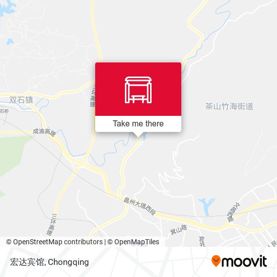 宏达宾馆 map