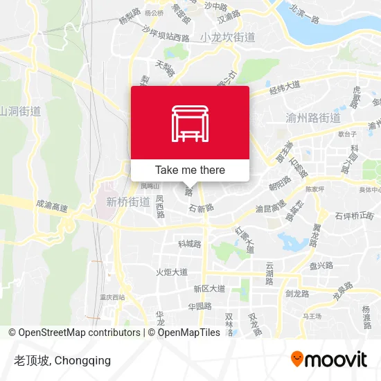 老顶坡 map