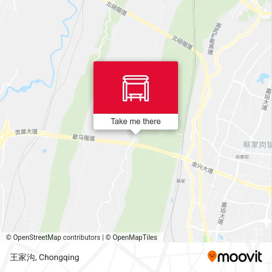 王家沟 map
