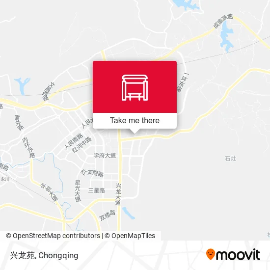 兴龙苑 map