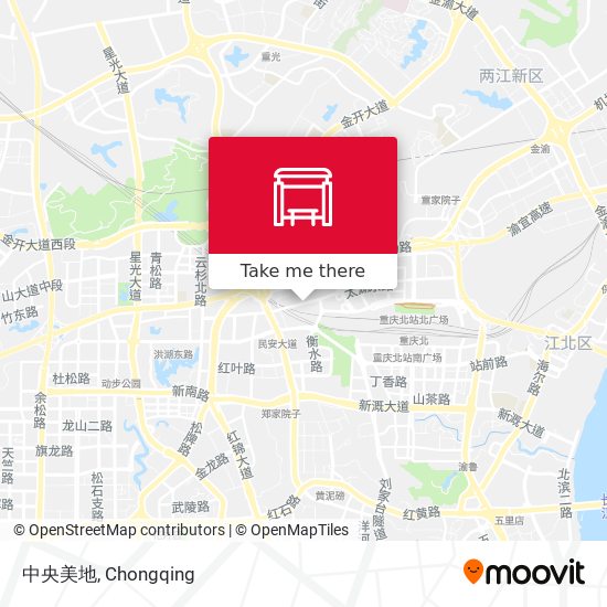 中央美地 map