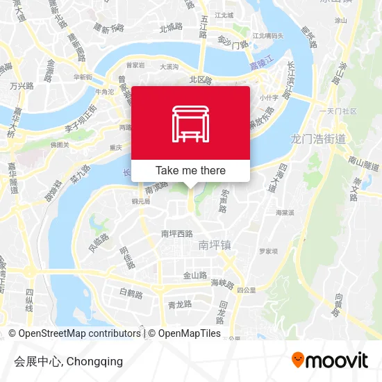 会展中心 map