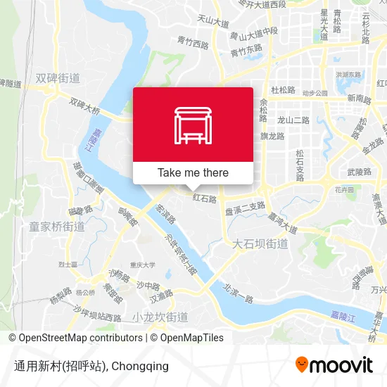 通用新村(招呼站) map