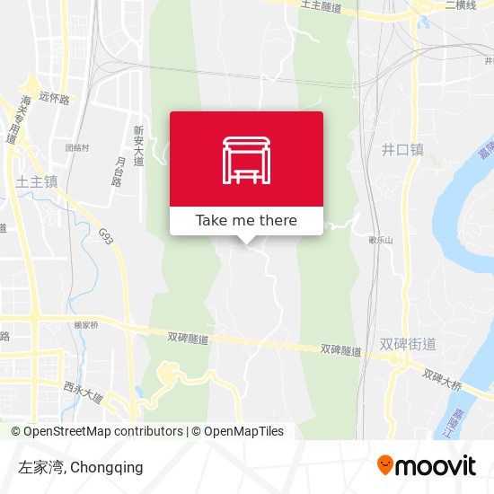 左家湾 map